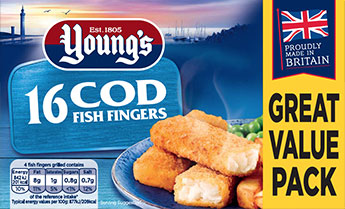 16 Cod Fish Fingers
