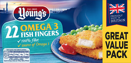 22 Omega 3 Fish Fingers