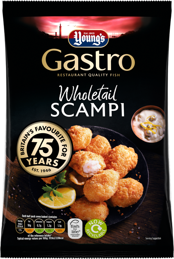 Wholetail Scampi